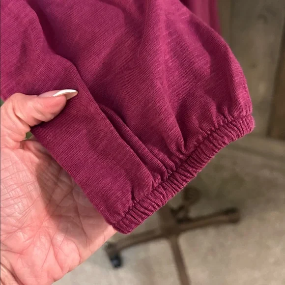 Soft Surroundings Cotton Embroidered Boho Tunic Top Size M - Picture 6 of 11